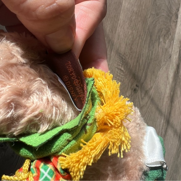 Duffy Scarecrow Plush Keychain EUC - Picture 3 of 4